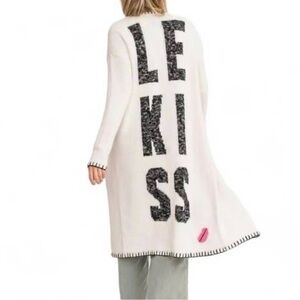 Kerri Rosenthal 100% Cashmere Le Kiss Duster XS